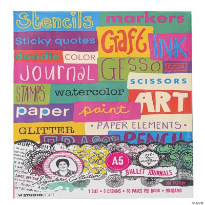 Art By Marlene Signature Collection Journals 3/Pkg-Nr. 04, Bullet ...