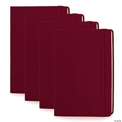 Simply Genius A5 Lined Notebooks with Hardcover - College Ruled ...