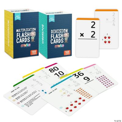 Multiplication Flash Cards - Multiplication And Division Flash Cards (2 ...