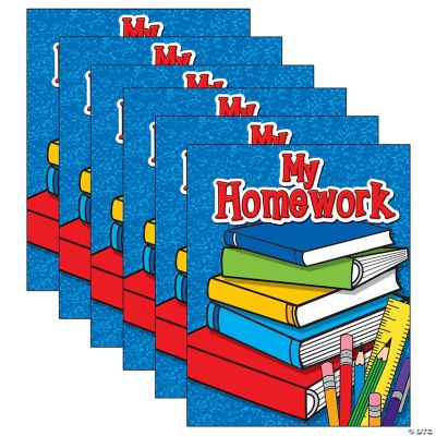Teacher Created Resources My Homework Pocket Folder, Pack of 6 ...