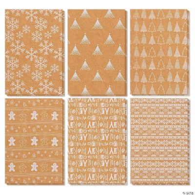 36 Pack Merry Christmas Greeting Cards Bulk Box Set with Envelopes, 6 ...