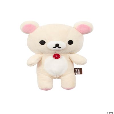San-X Korilakkuma Denim Series Plush Stuffed Animal - 8 Inch Small Soft Collectible Toy