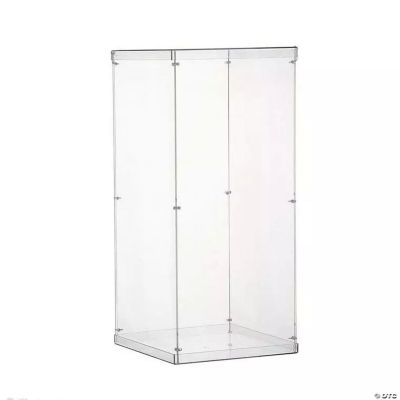 40-Inch Clear Acrylic Display Case – Floor Standing Centerpiece For Wedding