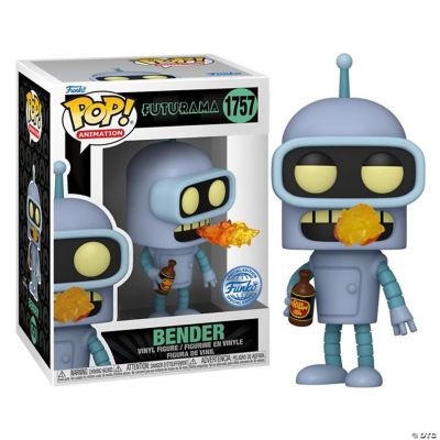 Funko Pop! Futurama - Bender Chase Exclusive N°1757 - Figurina Da Collezione 9 Cm In PVC - Anno 2024