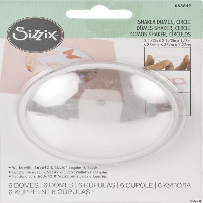 Back in Stock Sizzix 2 Circle Making Essentials Shaker Domes - Sizzix: A Cherry