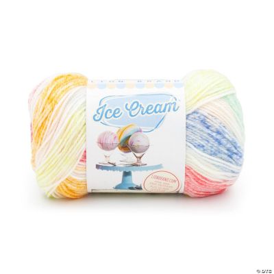 Lion Brand Ice Cream YarnTurtle Tracks Oriental Trading