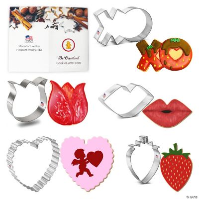 Valentine Cookie Cutter 5 Pc Set HS0524 | Oriental Trading