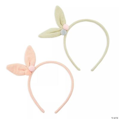Bunny Headband Rose Gold Floral Childs Costume Rabbit Ears main image 0