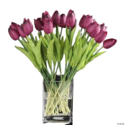 5/10/25Pcs Real Touch Artificial Tulips – Bridal, Wedding, Home, Party Decor