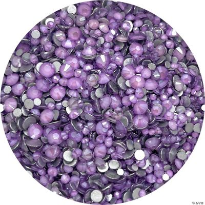 Glitter Heart Co. - Charleston - Purple Flatback Glass Rhinestones ...