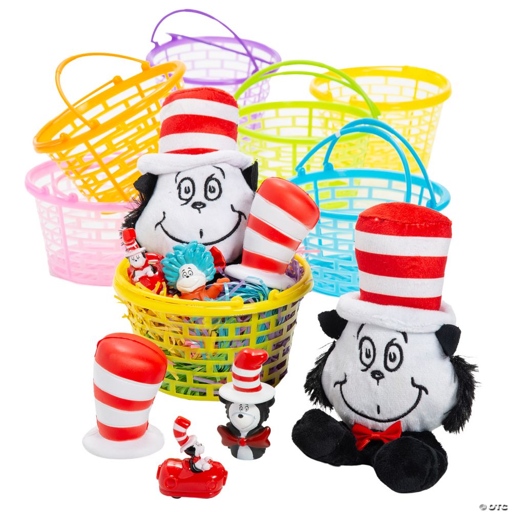 74 Pc. Dr. Seuss(TM) The Cat in the Hat(TM) Easter Basket Kit for 12