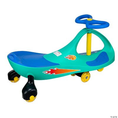 Alex: Lightning Glow Rider-Teal & Blue-Inertia & Movement Powered Ride ...