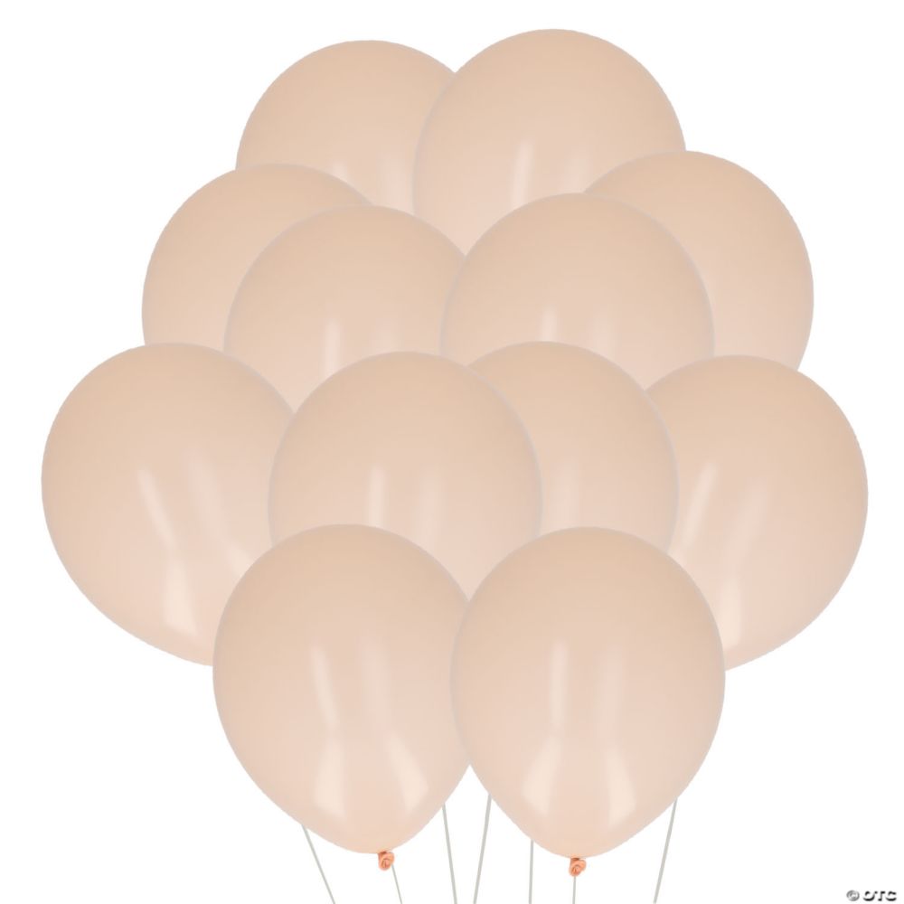 Bulk 72 Pc. Peach Bright Color Helium Quality 5" Latex Balloons