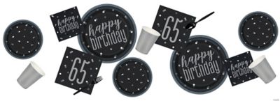 Sparkling Celebration 65th Birthday Party Supplies