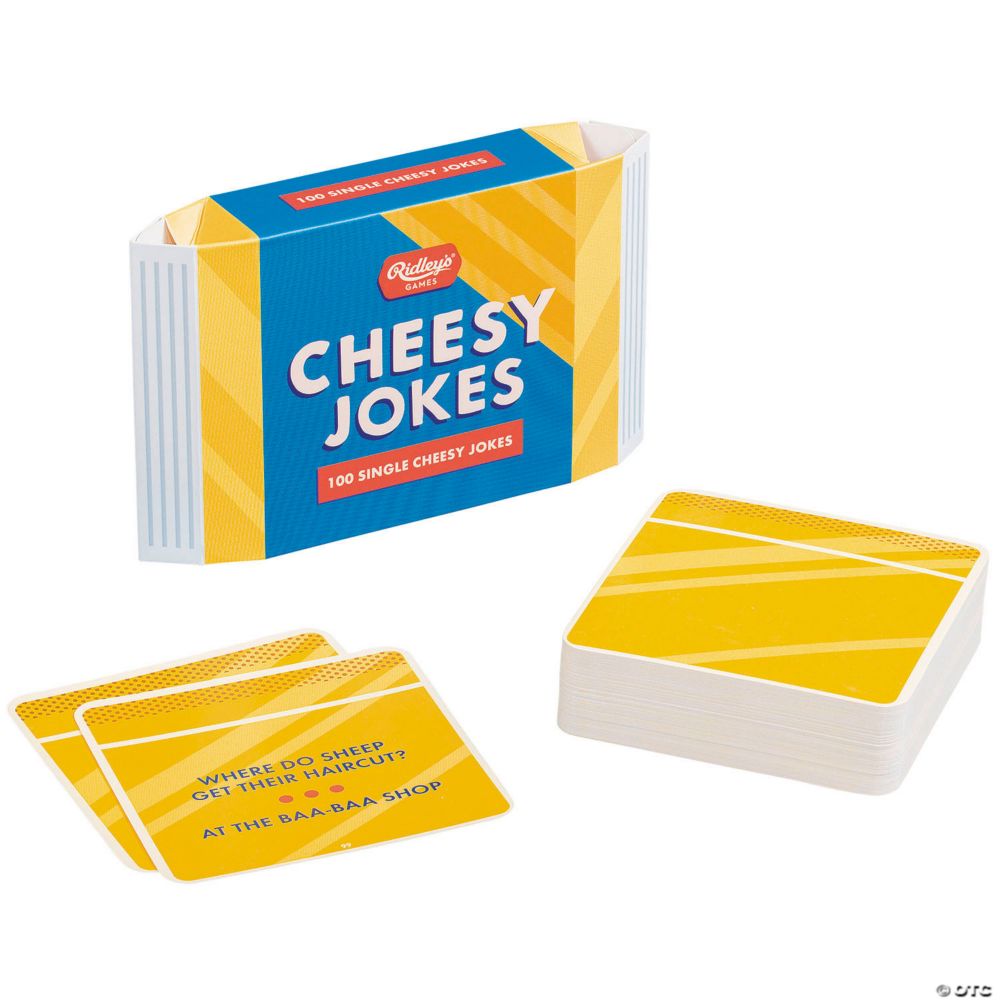 Ridleys 100 Cheesy Joke Cards From MindWare