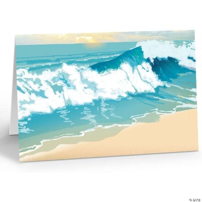 Stonehouse Collection Beach Note Card Set - 10 Boxed Cards - Ocean ...
