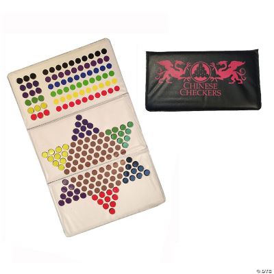 WE Games Magnetic Checkbook Chinese Checkers Game - Great for Travel ...