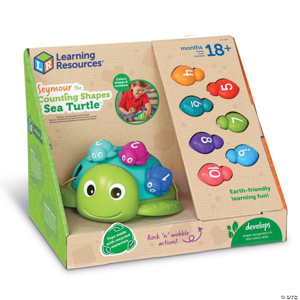 Learning Resources Seymour The Counting Shapes Sea Turtle