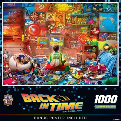 Back in Time - Old School Play 1000 Piece Jigsaw Puzzle | Oriental Trading
