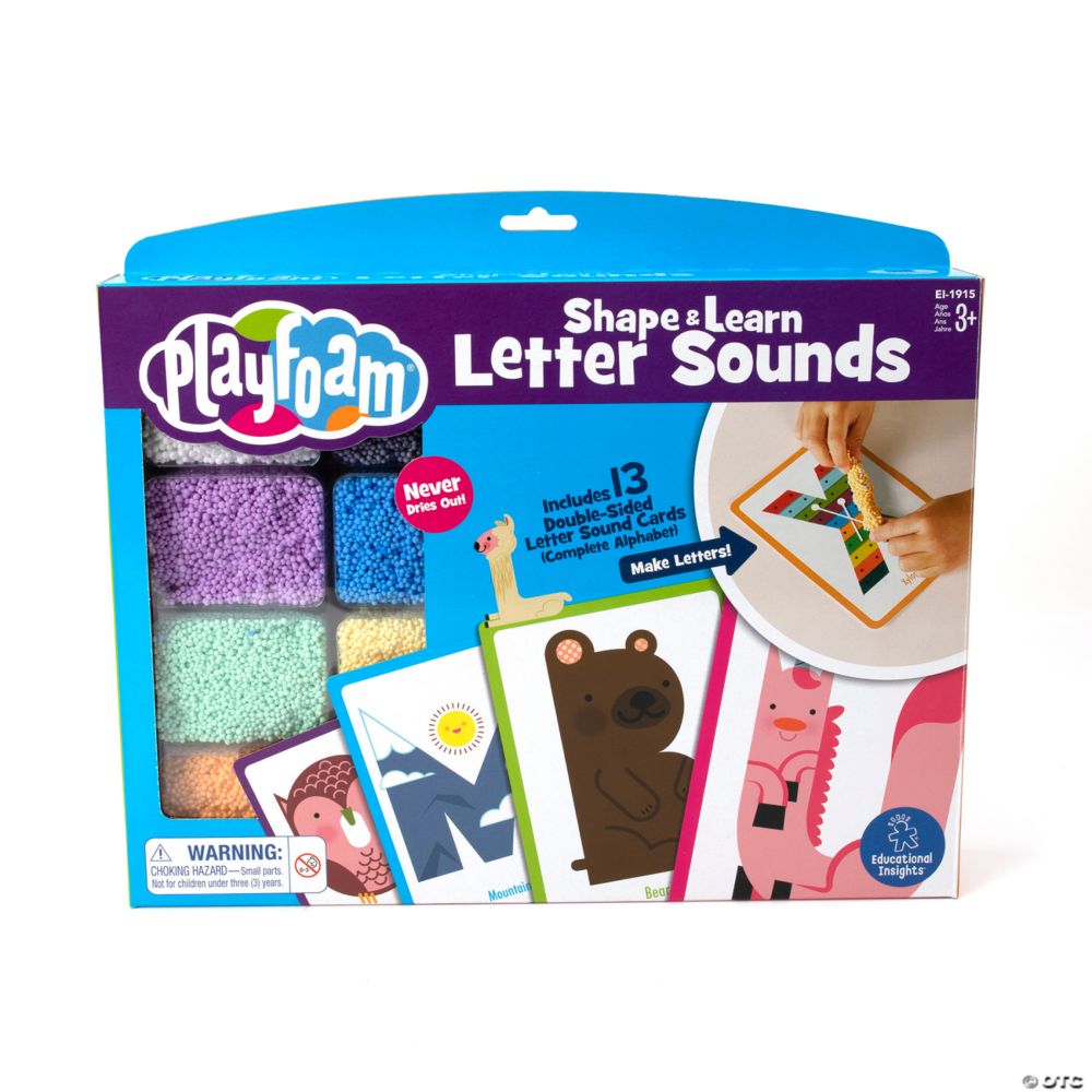 Educational Insights Playfoam Shape & Learn Letter Sounds
