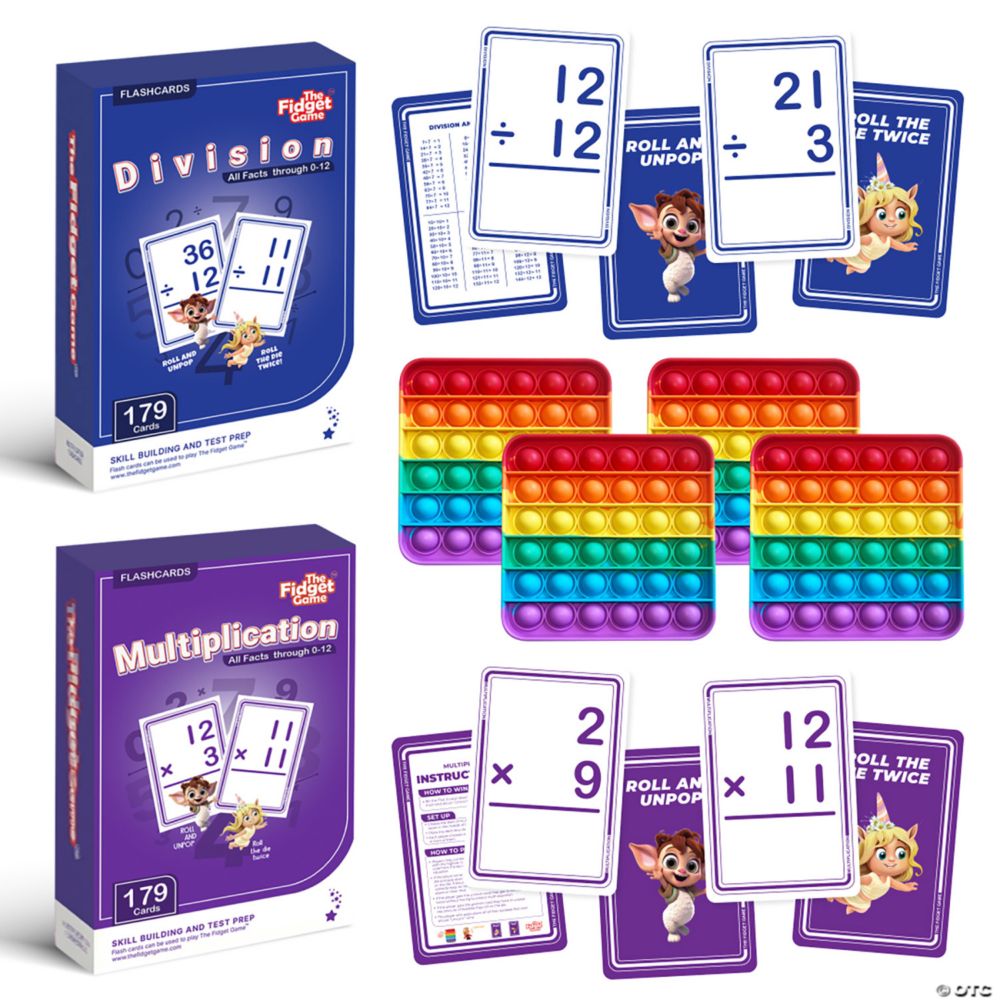 The Fidget Game Math Bundle