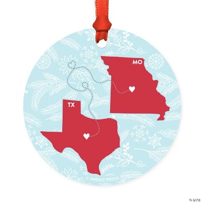 Wood MDF Ornament Long Texas & Missouri | Oriental Trading