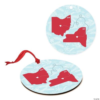 MDF Ornament Ohio and New York | Oriental Trading