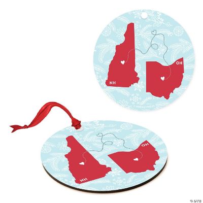 MDF Ornament Ohio and New Hampshire | Oriental Trading