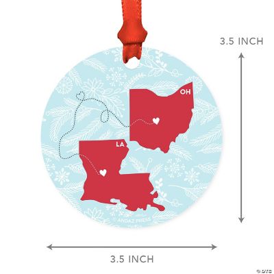 MDF Ornament Ohio and Louisiana | Oriental Trading