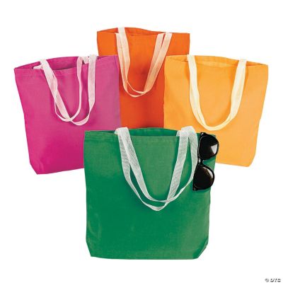 neon tote bags