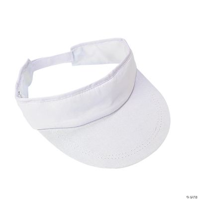 cheap white visor hats