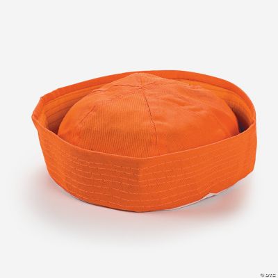 Orange Sailor Hats - Discontinued