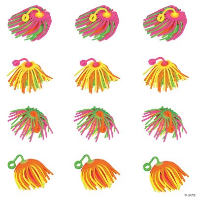 Neon Large Stretchy Noodle Ball YoYos 