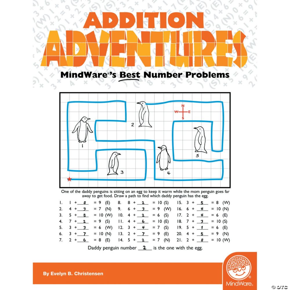 Math Mosaics: Addition Adventures Puzzle From MindWare