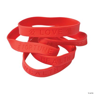 Red Rubber Wristband