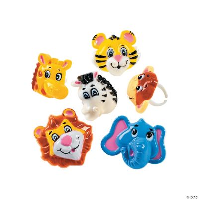 12 Zoo Animal Rings Discontinued