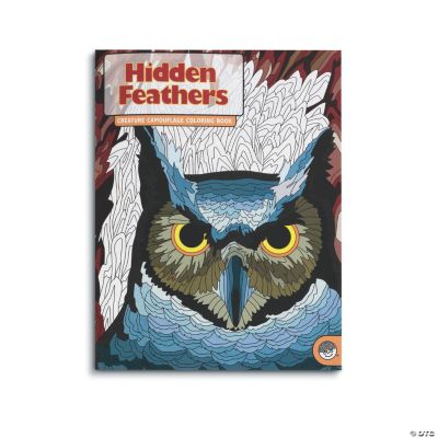 Hidden Feathers Coloring Book