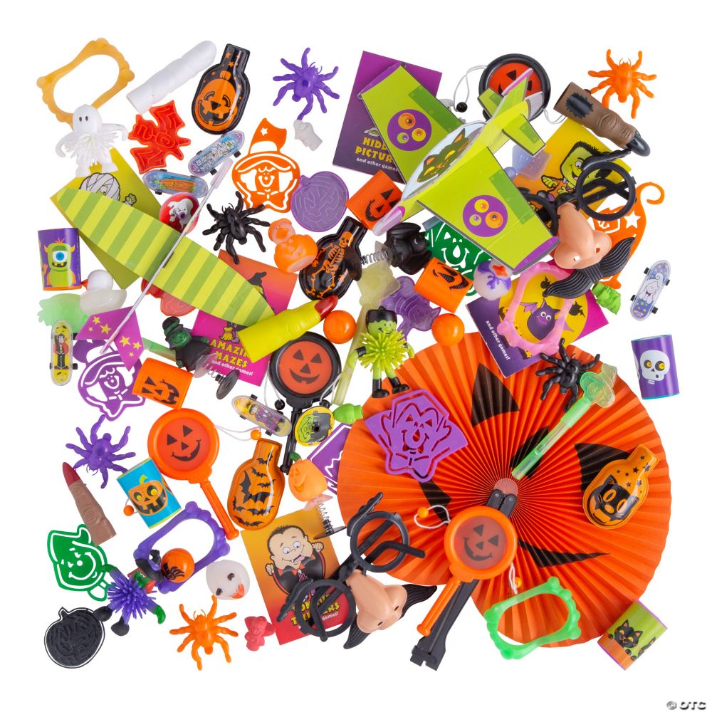 250 Pc Bulk Halloween Novelty Assortment