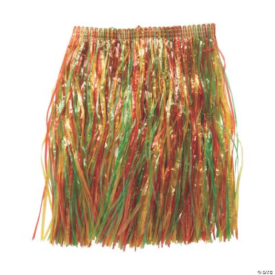 Kids' Multicolor Grass Hula Skirt - Discontinued