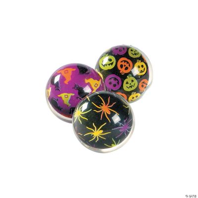 Iconic Halloween Bouncy Ball Assortment - 12 Pc. | Oriental Trading