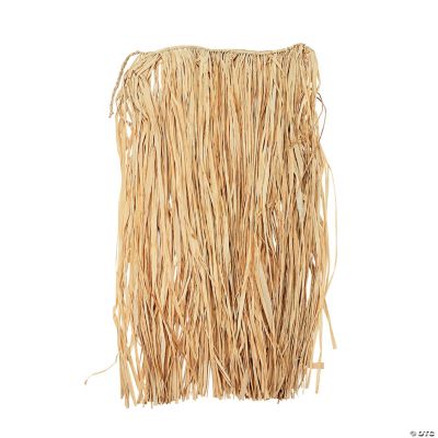 Adult's Natural Raffia Hula Skirt Oriental Trading