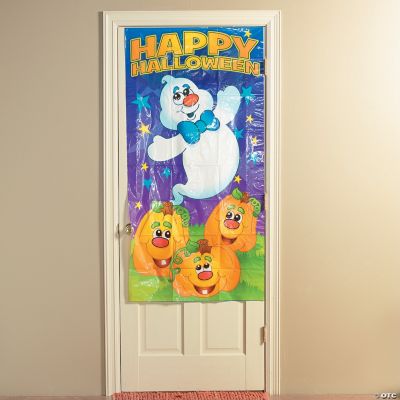 Plastic Halloween Character Door Cover Discontinued