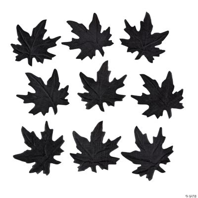 Black Maple Leaf Confetti - Discontinued