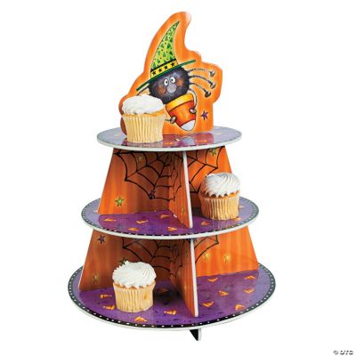 Candy Corn Spider Cupcake Holder - Discontinued