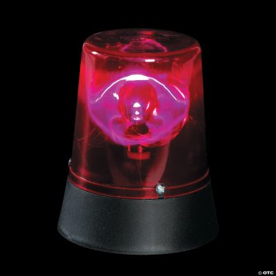afregning udvande Primitiv Flashing Mini Red Beacon Party Light | Oriental Trading