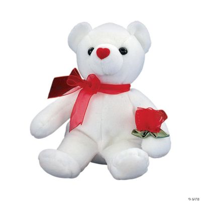 stuffed rose bear