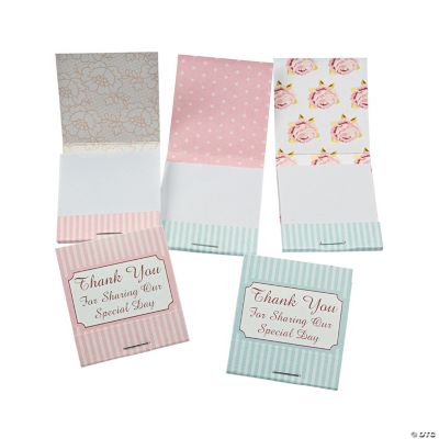 Vintage Collection Wedding Matchbook Notepads Discontinued