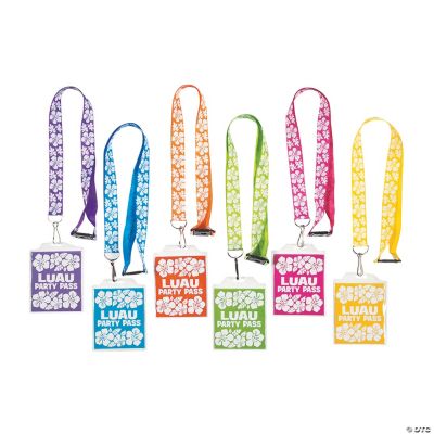 Beach Party Breakaway Lanyards - 12 Pc. | Oriental Trading