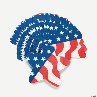 Die Cut Patriotic Star Napkin Discontinued