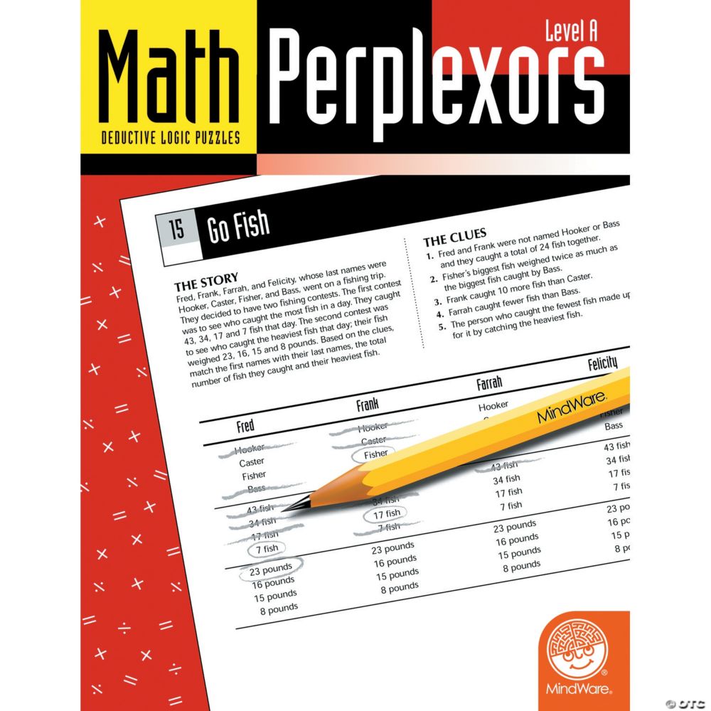 Math Perplexors: Level A Puzzle From MindWare